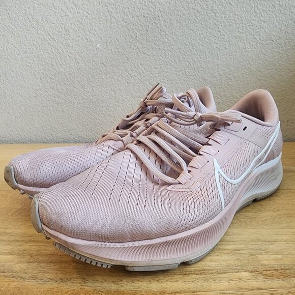 Nike Womens Air Zoom Pegasus 38 Running Shoes CW7358-601 Pink White Size 10 - Picture 2 of 13
